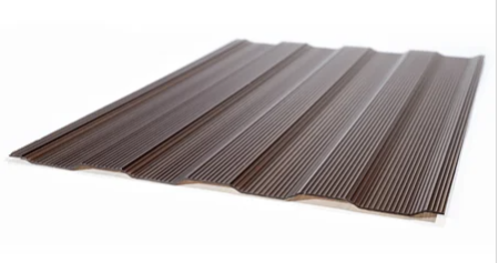 Rola policarbonat solid Polyplast Puls, bronz, 1.26 x 20 m